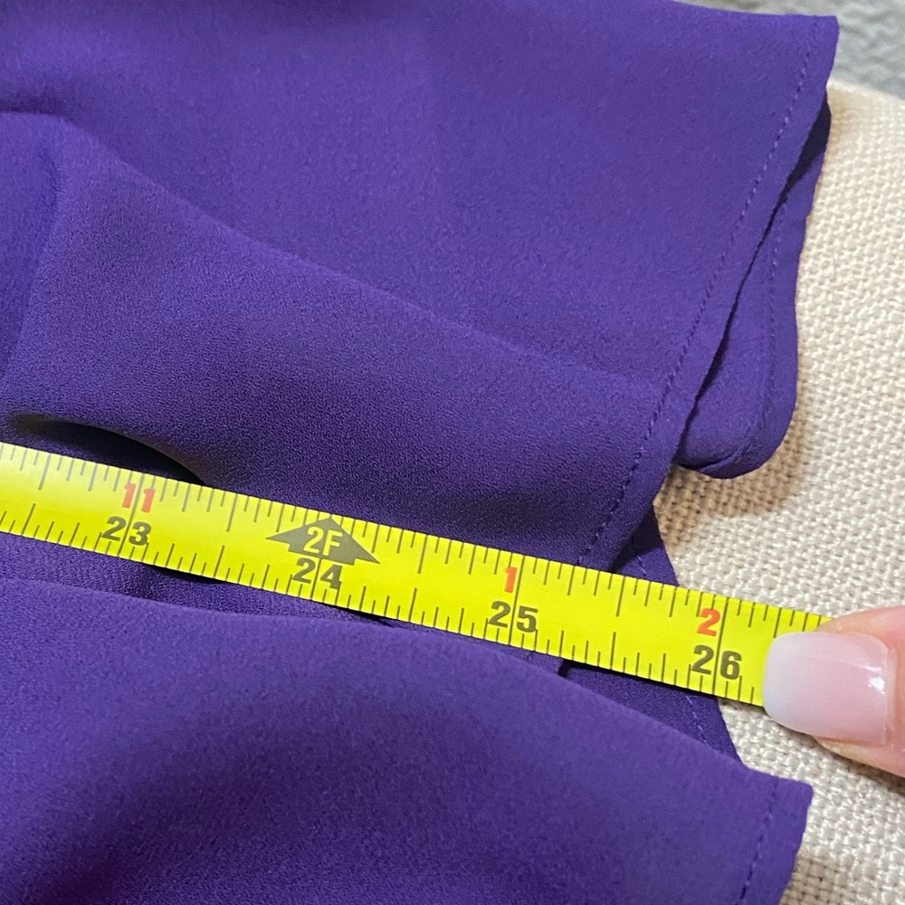 ๐ฅ๐โก๏ธNWT Purple Sleeveless Top by MK - Picture 6 of 13